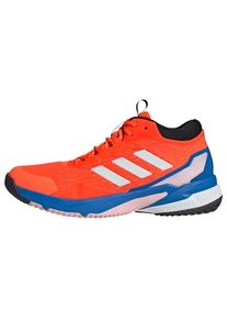 adidas Performance Sportschuh 'Crazyflight 6 Mid' Herren royalblau / dunkelorange / weiß Größe 37/37.5