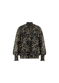 Fabienne Chapot Dames Blouse 'Mila' beige / geel / zwart M