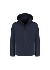Travelin Heren Fleece jas 'Bjorn' marine XXXL