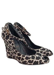 Bally Sandalo a zeppa Donna, Taglia 39, nero