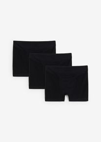Boxer (set van 3) - zwart - maat 3 (M) - bonprix
