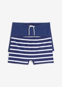 Zwembroek (set van 2) - blauw - maat 140/146 - bonprix