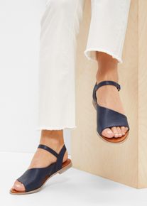 Sandalen van Mustang - blauw - maat 39 - bonprix