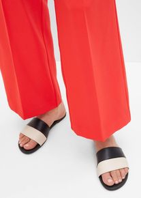 Slippers - zwart - maat 39 - vegan - bonprix