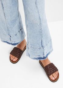Slippers - bruin - maat 37 - vegan - bonprix