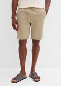 Instap bermuda van puur katoen regular fit - groen - maat 58 - 100% katoen - bonprix