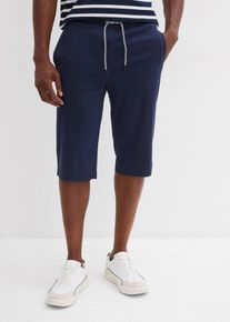 Jersey longshort ( set van 2) van puur biologisch katoen - blauw - maat 52/54 (L) - met katoen - bonprix