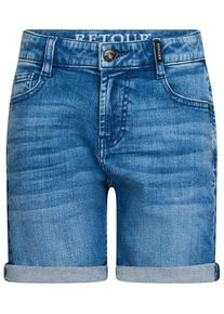 Retour Spijkershort "Geerten" blauw - 64% | Maat: 128 |