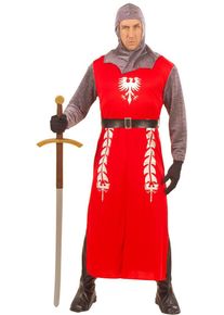 Widmann Red Knight Roland men's costume