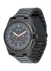 Armani Exchange Heren Analoog horloge donkergrijs / rood / zwart / wit One Size