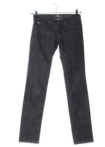 7 For All Mankind Jeansy biodrówki Damski, Rozmiar 36, czarny