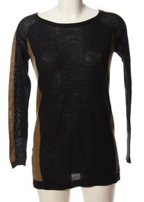 Mango Suit Sweter z okrągłym dekoltem Damski, Rozmiar 36, czarny