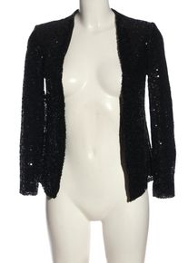 New Look Kardigan Damski, Rozmiar 34, czarny, Nylon