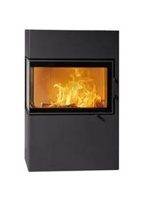 AUSTROFLAMM Kaminofen | Dexter 2.0 | 6,0 kW | Keramott Carbon Grey | Türanschlag wählbar