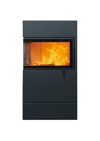 AUSTROFLAMM Kaminofen | Dexter 2.0 | rechts | 6,0 kW | Keramott Carbon Grey