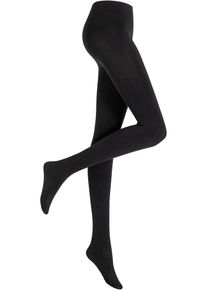 Thermo Strumpfhose 150den mit Fleece Futter - schwarz - Größe 36/38 (S) - bonprix