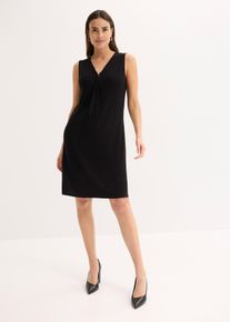 Shirtkleid mit Schluppe, schwarz, Größe 40/42 (M), bonprix