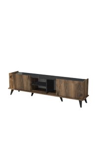 TV stolík Elegante Walnut Black