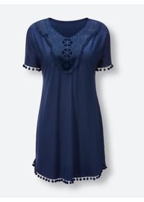 PASTUNETTE Damen Tunika in blau ,Größe 36/38, Witt, 95% Viskose, 5% Elasthan