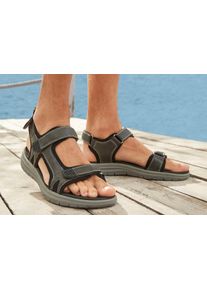 AUTHENTIC LE JOGGER Heren Trekkingsandalen in zwart ,maat 43, Witt, 100% Textiel