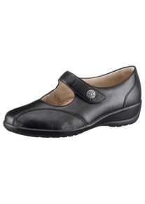 Hallux Soft by Goldkrone Damen Ballerina in schwarz ,Größe 4,5, Witt, 75% Glattleder, 25% Lederimitat