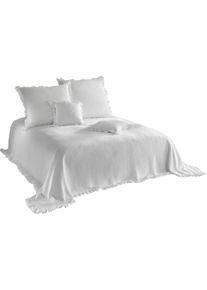 unisex Sprei wit Maat 40x40 cm - Per 2 stuks