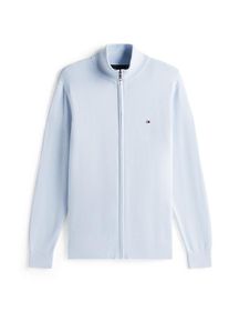 Tommy Hilfiger Heren Gebreid vest 'ESSENTIAL' lichtblauw XS