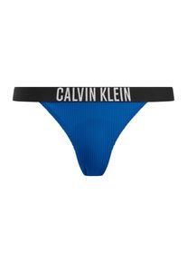 Calvin Klein Swimwear Kvinnor Bikiniunderdel bl&aring; / svart / vit Storlek S