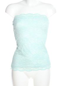 H&M H&M Top z dekoltem typu bandeau Damski, Rozmiar 36, turkusowy