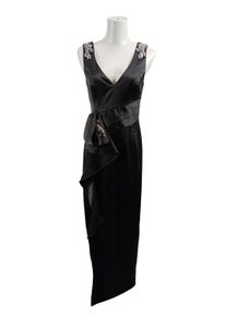 Marchesa Notte Evening Dress Women, Size 34, black