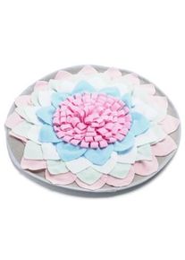 nobleza - Schnüffelteppich 50cm - Rund - Blau