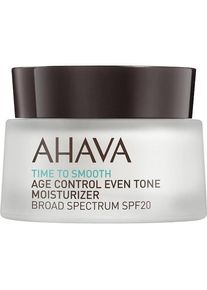 AHAVA Time To Smooth Age Control Even Tone Moisturizer Borad Spectrum SPF 20 Gezichtscrème Dames 50 ml