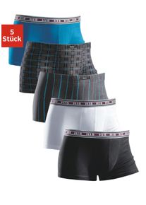 H.I.S. Heren Boxer in blauw ,maat S, Witt, 95% Katoen, 5% Elastan