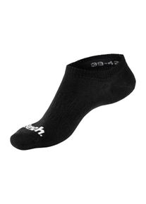 Bench Dames Sportsokken in 2x zwart, 2x wit, 2x grijs gemêleerd ,maat 35/38, Witt, 73% Katoen, 25% Polyamide, 2% Elastan