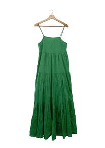 MNG Sukienka boho Damski, Rozmiar 34, zielony, Bawełna