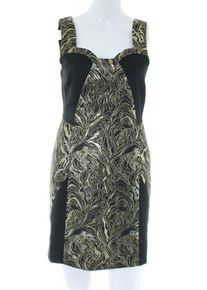 American Retro Vestido ceñido de tubo Mujeres, Talla 36, negro