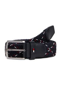 Tommy Hilfiger Gürtel 'DENTON' Herren navy / rot / schwarz Größe 80