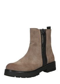 Tom Tailor Stiefelette Damen taupe / schwarz Größe 36