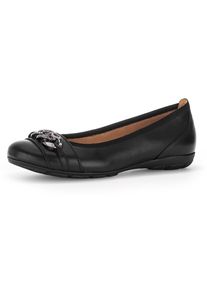 Gabor Ballerina Damen schwarz / silber Größe 36