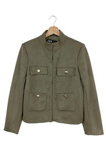 Zara Krótka kurtka Damski, Rozmiar 34, khaki
