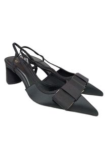 Zara Buty z zabudowanym przodem Damski, Rozmiar 42, czarny