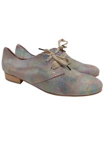 Zalando Sznurowane buty Damski, Rozmiar 42, niebieski, Skóra