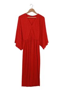 Zara Sukienka boho Damski, Rozmiar 36, czerwony