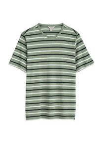 Seasalt Cornwall Heren Shirt 'Seven Sailor' pastelgroen / zwart / wit S