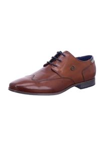 Bugatti Schnürschuh Herren cognac Größe 42