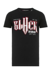 Cipo & Baxx CIPO & BAXX T-Shirt Herren rot / schwarz / weiß Größe XXL