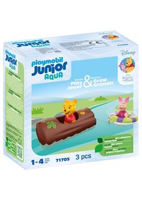 Playmobil 1.2.3 - JUNIOR & Disney: Winnie Puuhs & Ferkels Wasserabenteuer