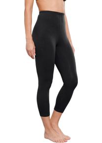 Damska Legíny, 3-balenie čierna + figová + striebrosivá veľkosť 54