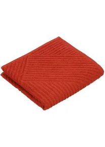 Vossen Duschtuch , Orange , Textil , Uni , 67x140 cm , ISO 9001, Fkt, Made in Austria, Oeko-Tex® Standard 100 , Heimtextilien, Badtextilien, Duschtücher