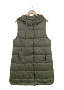 Gerry Weber Długa dzianinowa kamizelka Damski, Rozmiar 42, khaki, Poliester
